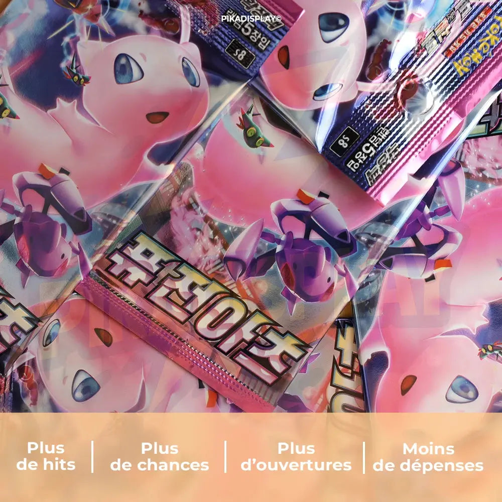 Display Pokémon coréen S8 Fusion Strike PIKADISPLAY