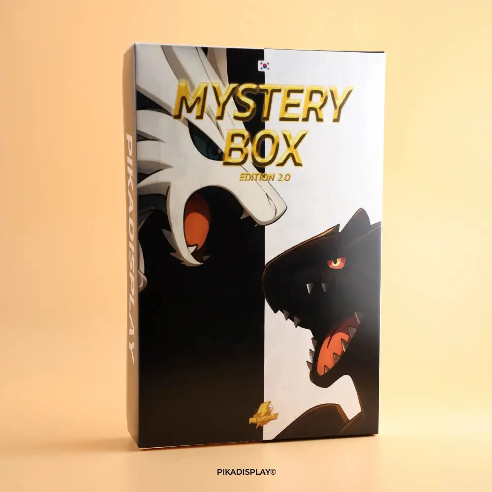 Mystery Box Pokémon Coréen Noir & Blanc Pikadisplay – Black Bolt & White Flare PIKADISPLAY
