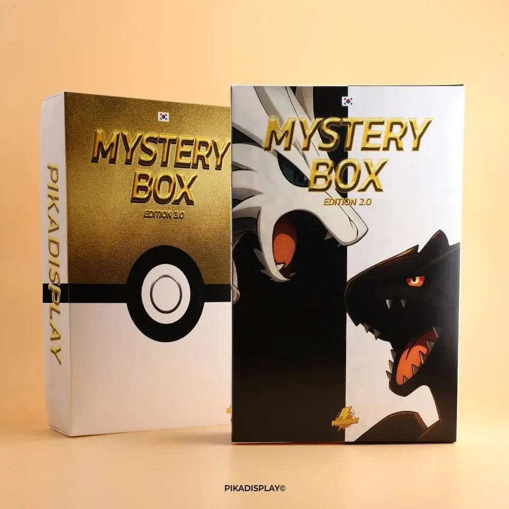 Pack Duo Mystery Box Pokémon Coréen Pikadisplay 2.0 – Boosters & Golden Pack PIKADISPLAY