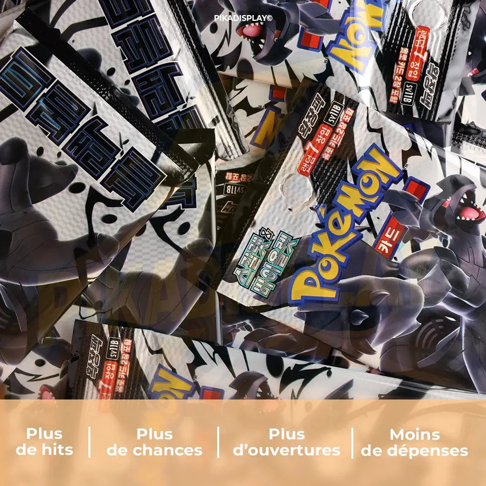 Pack black bolt et White flare SV11W/B Pokémon coréen PIKADISPLAY