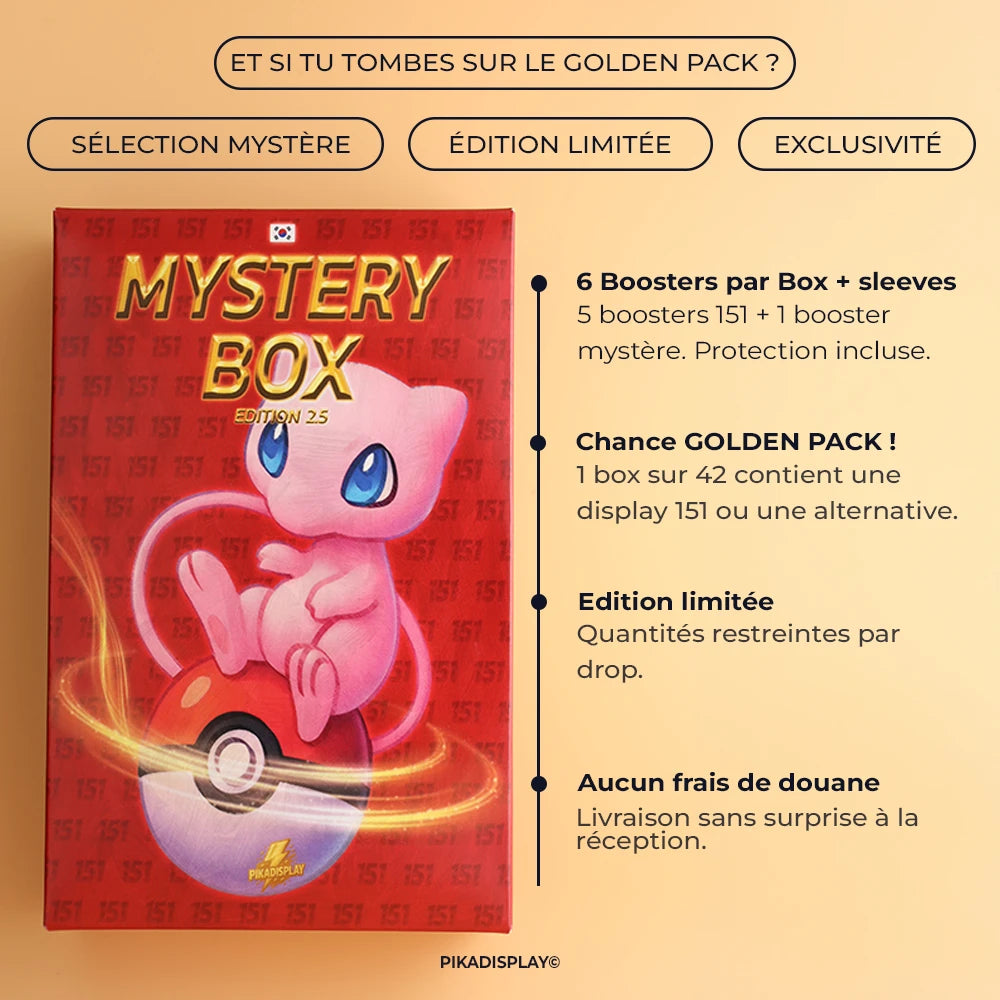 Pack duo mystery box Pikadisplay PIKADISPLAY
