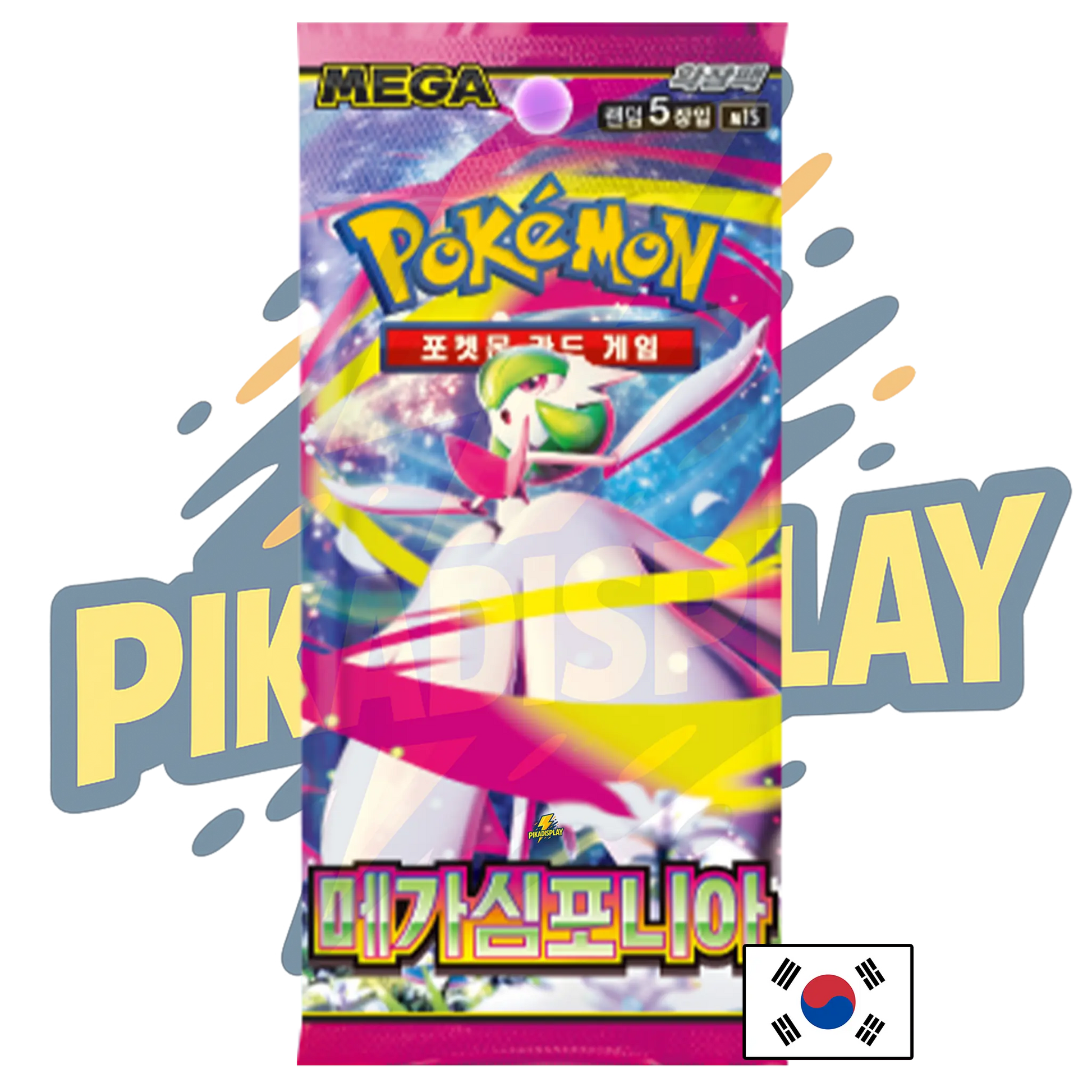 Précommande Booster Pokémon Mega Symphonia M1S coréen PIKADISPLAY