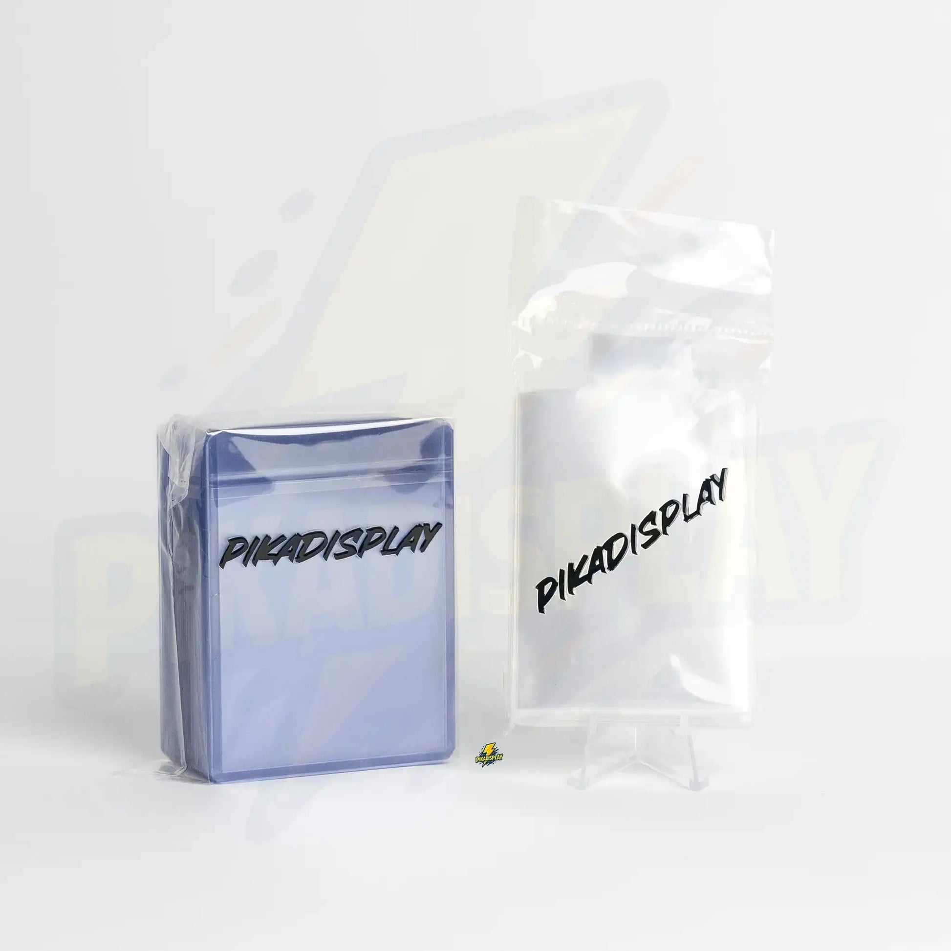 top loader + sleeves languettes PIKADISPLAY